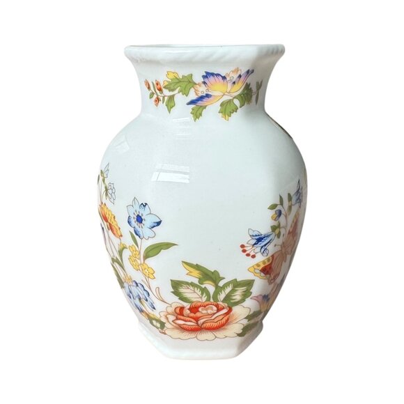 Aynsley Cottage Garden China Pin Dish & 2 Mini Bud Vases Discontinued‎ Pattern - Picture 5 of 14